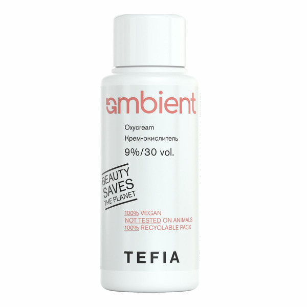 Крем-окислитель 9%, Oxycream 9%/30 vol., Ambient, TEFIA, 60 мл 