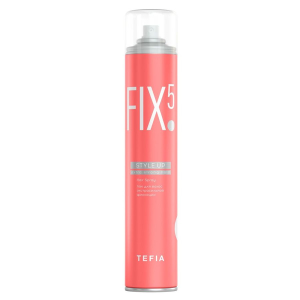Лак для волос экстрасильной фиксации, Hair Spray Extra Strong Hold, Style.Up, TEFIA, 500 мл