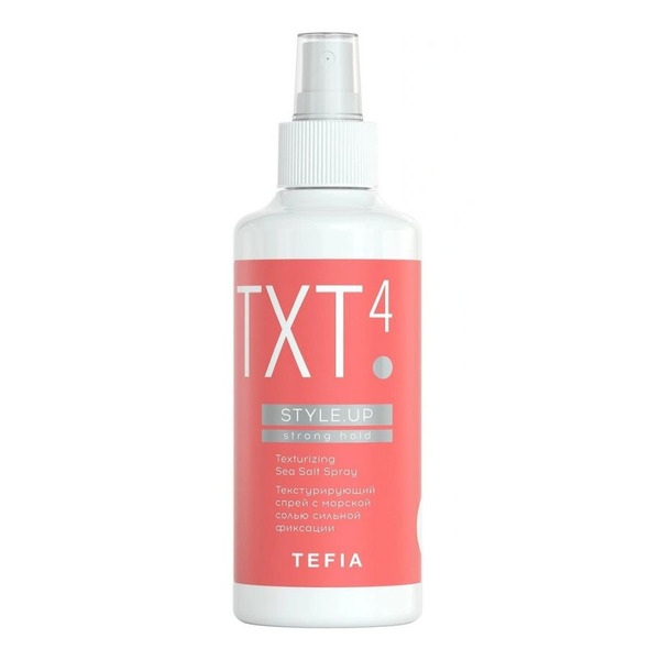 Текстурирующий спрей с морской солью сильной фиксации, Texturizing Sea Salt Spray Strong Hold, Style.Up, TEFIA, 250 мл