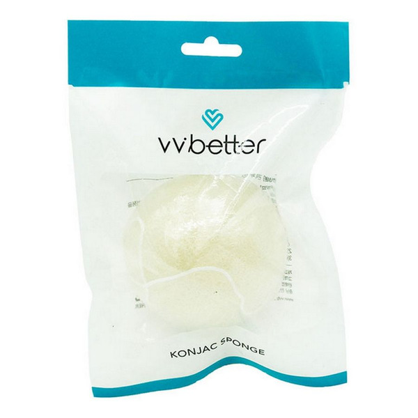 Конжаковый спонж для лица, Konjac Sponge, VVbetter 