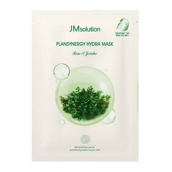 Тканевая маска для лица увлажняющая с розой Иерхона, Plansynergy Hydra Mask Rosa Of Jericho, Jmsolution, 30 мл