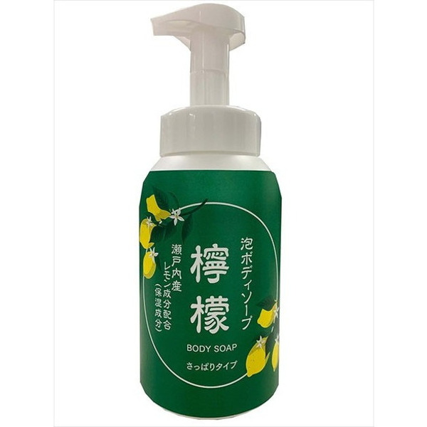 Увлажняющее мыло-пенка для тела (с соком и цедрой лимона), Animo Body Soap Lemon, Rocket Soap, 600 мл