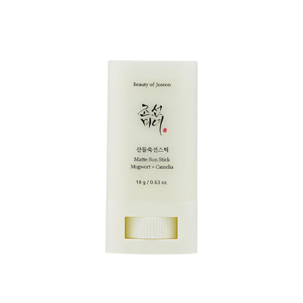 Бальзам-стик для лица матирующий солнцезащитный Matte Sun Stick : Mugwort + Camelia, BEAUTY OF JOSEON, 18 г