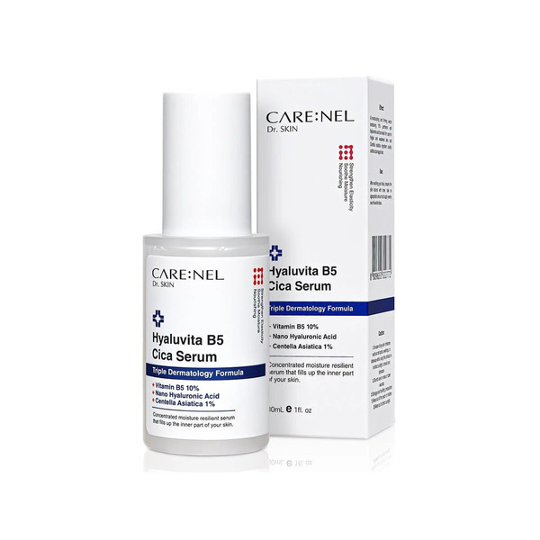 Сыворотка для лица с витамином B5 и гиалуроновой кислотой, Hyaluvita B5 Cica Serum, CARENEL, 30 мл