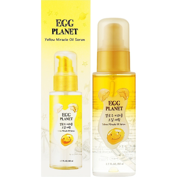 Сыворотка-масло для волос, EGG PLANET YELLOW MIRACLE Oil Serum, DAENG GI MEO RI, 80 мл