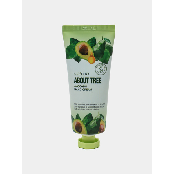 Крем для рук с экстрактом авокадо, ABOUT TREE AVOCADO HAND CREAM, DR.CELLIO, 100 мл