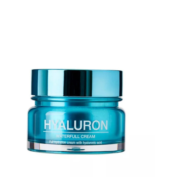 Крем для лица увлажняющий с гиалуроновой кислотой, VT HYALURON WATERFULL CREAM, GIINSU, 60 мл