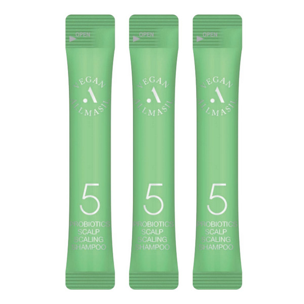 Шампунь для волос для глубокого очищения, 5 Probiotics Scalp Scaling Shampoo Stick Pouch, ALLMASIL, 8 мл*20 шт.