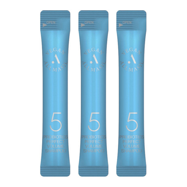 Шампунь для волос для объема, 5 Probiotics Perfect Volume Shampoo STICK POUCH, ALLMASIL, 8 мл*20 шт.