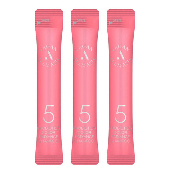 Шампунь для волос окрашенных, 5 Probiotics Color Radiance Shampoo Stick pouch, ALLMASIL, 8 мл*20 шт.