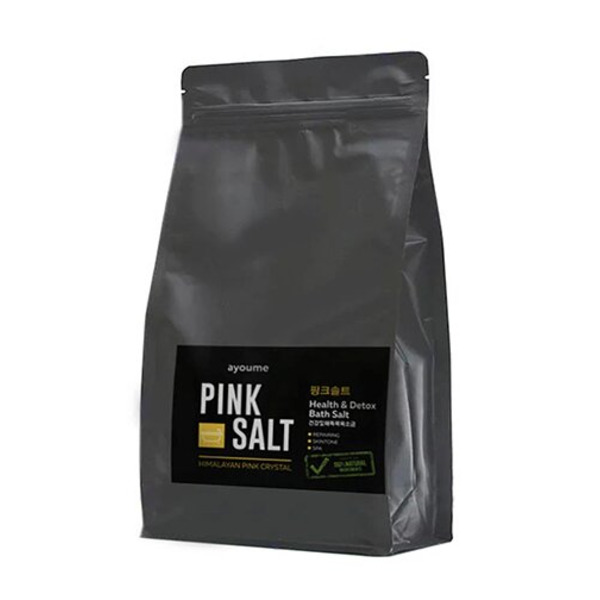 Соль для ванны гималайская розовая PINK SALT, AYOUME, 800 г