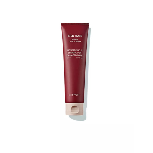Крем-маска для волос вьющихся, Silk Hair Repair Curl Cream, THE SAEM, 100 мл