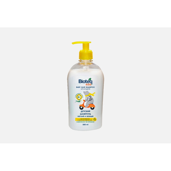Детский шампунь с ромашкой и алоэ вера, Bioteq KIDS, 500 мл