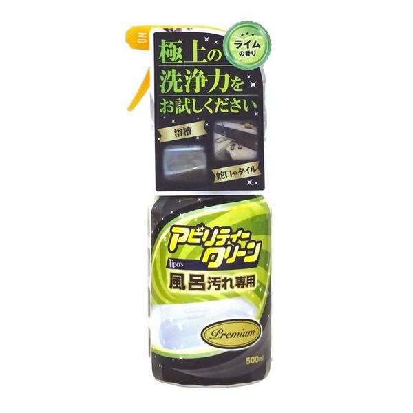 Чистящая пена для ванны, с дезинфицирующим эффектом, спрей, Ability Clean Premium for Bath Stains, YUWA, 500 мл