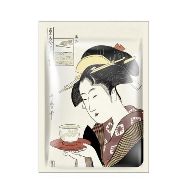 Маска для лица с экстрактом воробейника и коэнзимом Q10,  Q10 + Lithospermum Facial Mask, MITOMO, 1 шт.