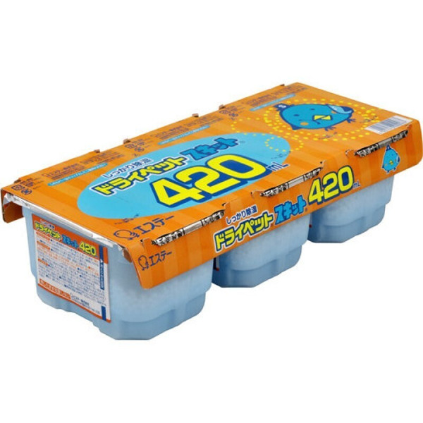 Универсальное средство для поглощения влаги Drypet Skit, ST, 420 мл х 3 шт.