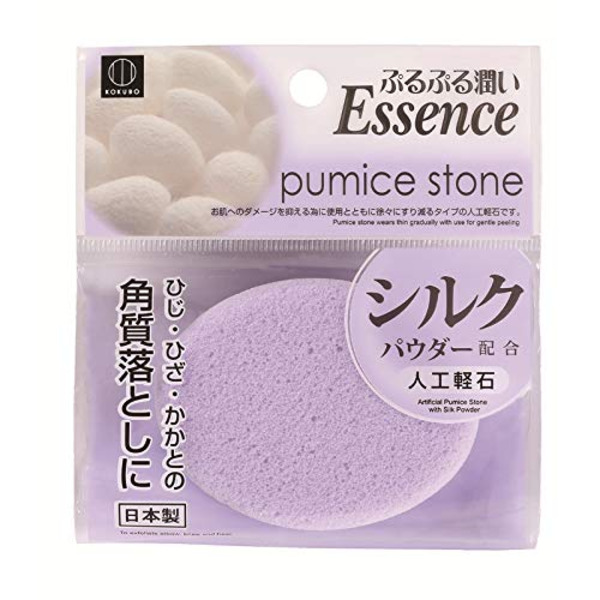 Пемза с экстрактом шелка, Pumice Stone with Silk Powder, Kokubo 