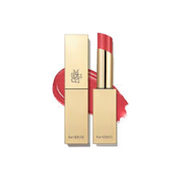Помада для губ, M Touch Shine Lipstick RD01 Glowing rose, THE SAEM, 5 г