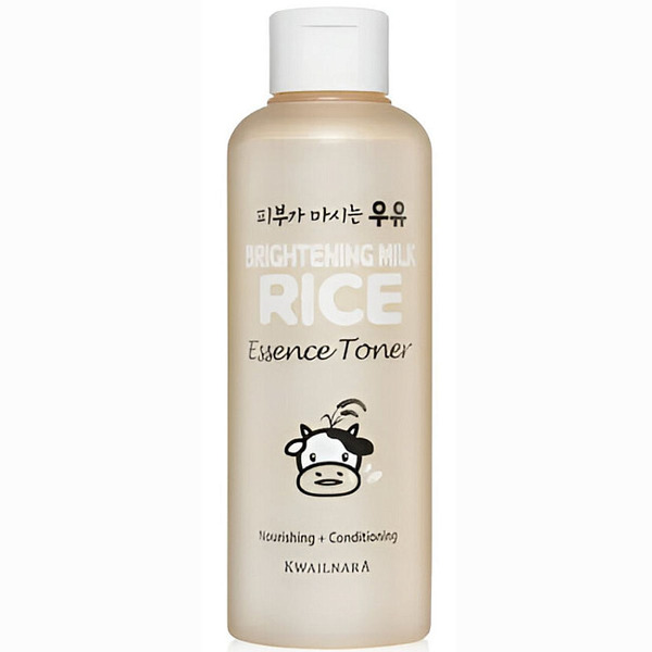 Тонер для лица осветляющий Brightening Milk Rice Essence Toner, Kwailnara, Welcos, 200 мл