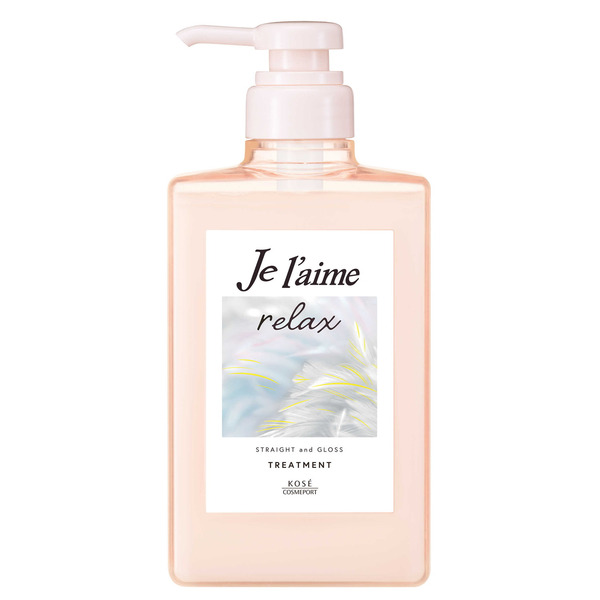 Бальзам для распрямления и придания гладкости (блеск) Je l'aime Relax, KOSE, 480 мл 