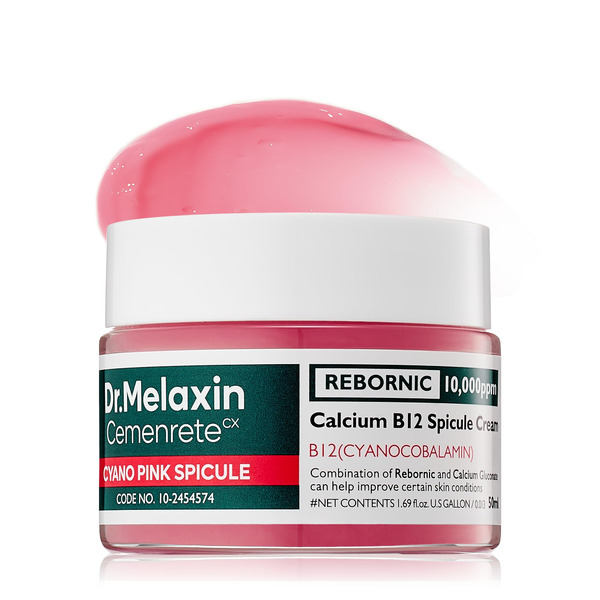 Крем для лица с микроспикулами, Cemenrete Cyano Pink Spicule Cream, Dr. MELAXIN, 50 мл