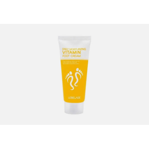 Крем для ног витаминный, DAILY MOISTURIZING VITAMIN FOOT CREAM, LEBELAGE, 100 мл