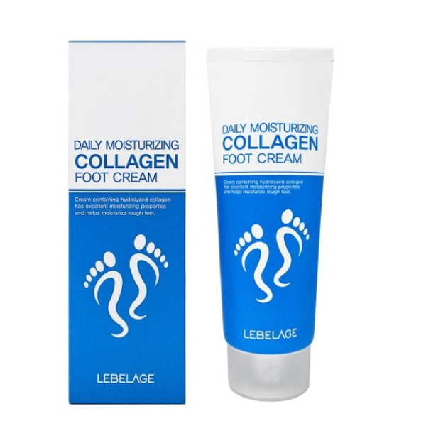 Крем для ног увлажняющий с коллагеном, DAILY MOISTURIZING COLLAGEN FOOT CREAM, LEBELAGE, 100 мл