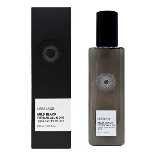 Эссенция для мужской кожи лица, MILD BLACK FOR MAN  ALL IN ONE, LEBELAGE, 260 мл