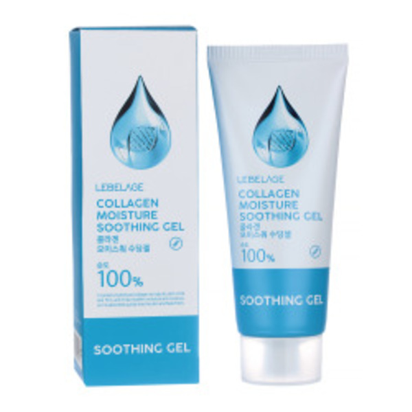 Гель для лица и тела универсальный с коллагеном, MOISTURE COLLAGEN  SOOTHING GEL, LEBELAGE, 300 мл