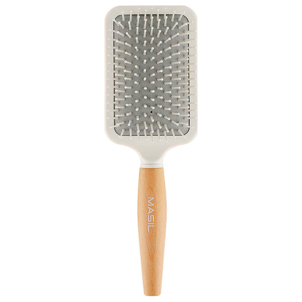 Расческа для волос, WOODEN PADDLE BRUSH, MASIL 