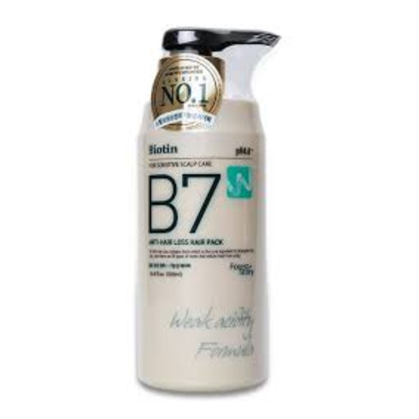  Маска для волос против выпадения с биотином Forest Story B7 Anti Hair Loss Hairpack, WELCOS, 500 мл