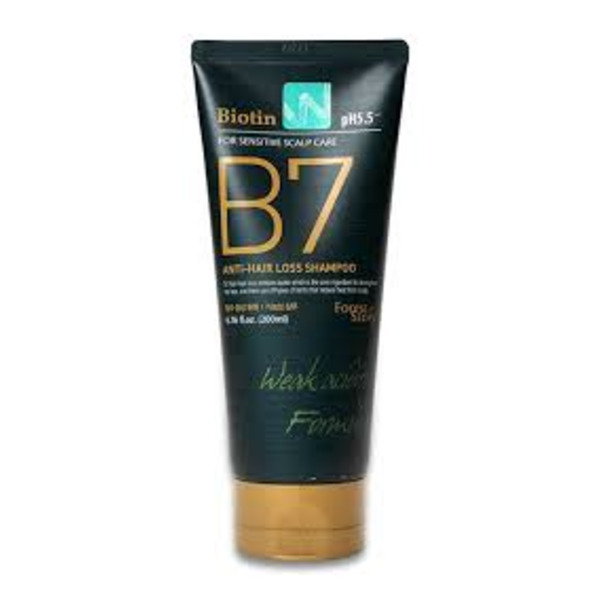 Шампунь для волос против выпадения с биотином Forest Story B7 Anti Hair Loss Shampoo, WELCOS, 200 мл
