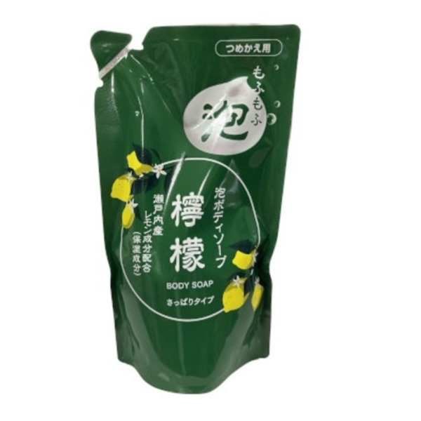 Увлажняющее мыло-пенка для тела (с соком и цедрой лимона) Animo Body Soap Lemon, Rocket Soap, 480 мл (сменная упаковка)