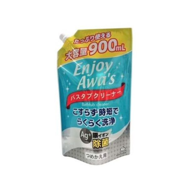 Спрей-пена чистящая для ванны (аромат цитрусов, с ионами серебра) Rocket Soap, 900 мл (сменная упаковка)