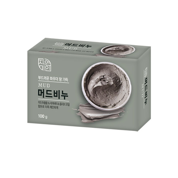 Мыло с эффектом массажа Mud Massage Soap, MUKUNGHWA   100 г