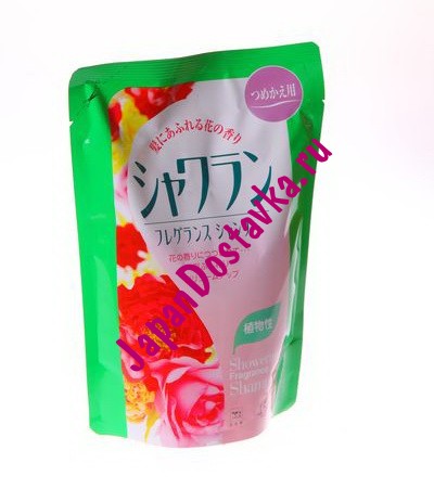 Ароматизированный шампунь Showerun Fragrance Shampoo, COW BRAND 450 мл (сменная упаковка)