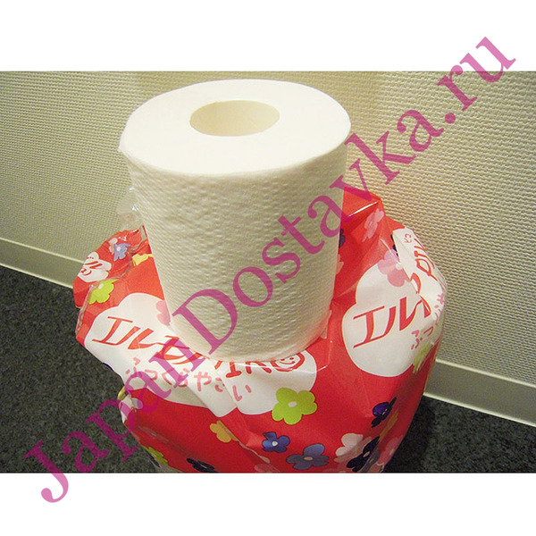 Двухслойная туалетная бумага Piko (c цветочным ароматом), ELLEMOI (12 рулонов по 25 м)