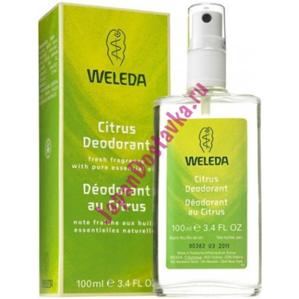 Цитрусовый дезодорант, WELEDA  100 мл