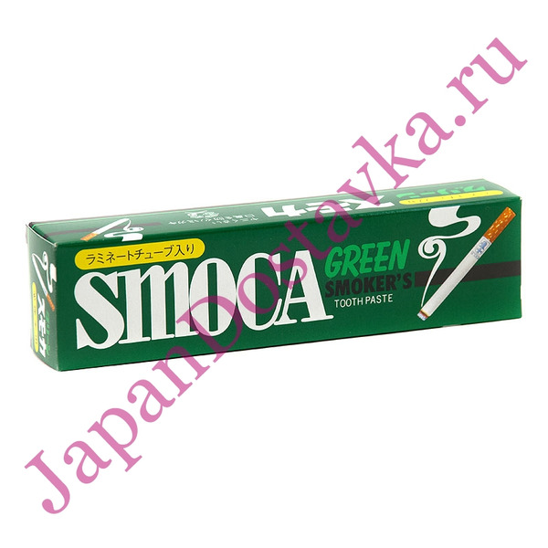 Зубная паста для курильщиков Green, SMOCA 120 г