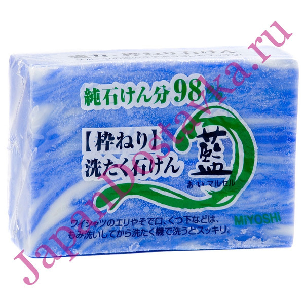 Мыло для точечного застирывания стойких загрязнений Maruseru Soap, MIYOSHI 180 г