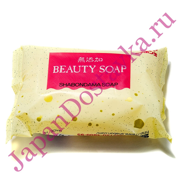 Натуральное косметическое мыло для деликатной кожи Beauty soap, SHABONDAMA 100 г