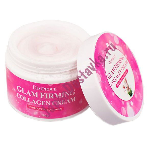 Подтягивающий крем для лица с коллагеном Moisture Glam Firming Collagen Cream, DEOPROCE 100 мл