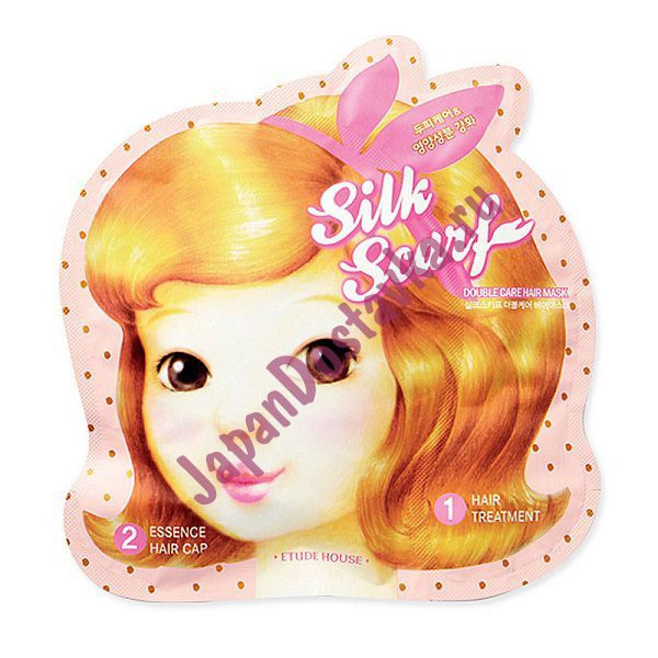 Маска для волос восстанавливающая Silk Scarf Double Care Hair Mask, ETUDE HOUSE Южная   20 мл