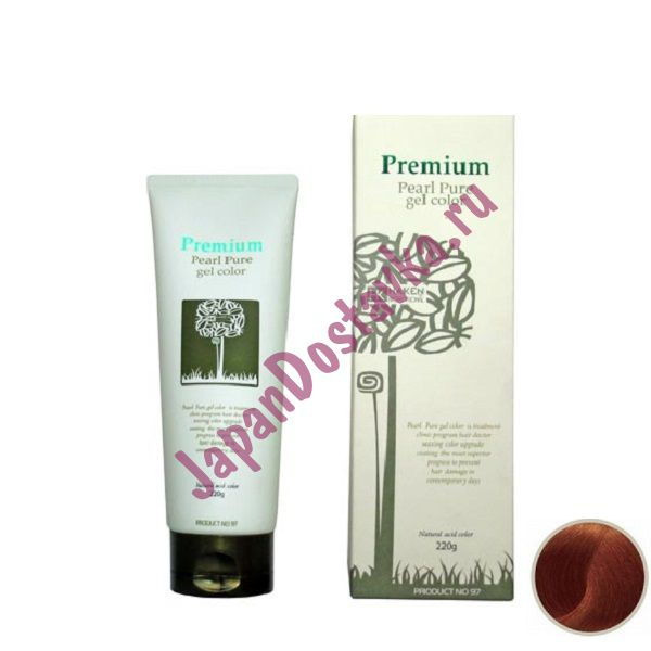 Маникюр для волос натурально-коричневый Haken Premium Pearl Pure Gel Color-Macadamia Nature Brown, GAIN COSMETIC Южная   220 мл