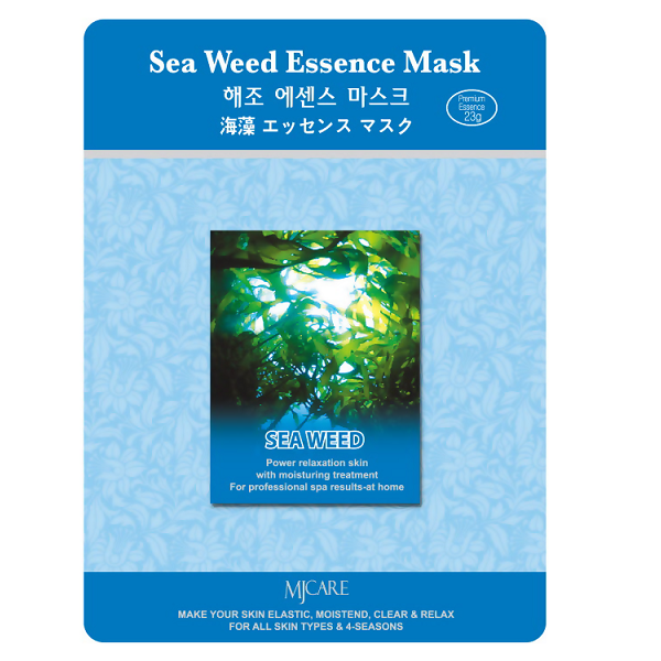 Маска тканевая с экстрактом морских водорослей Sea Weed Essence Mask, MIJIN Южная   23 мл