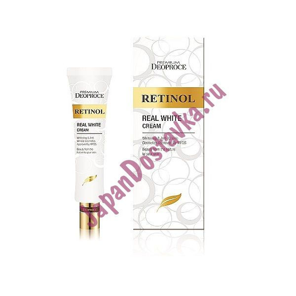 Крем с ретинолом для век и носогубных складок Premium Retinol Real White Cream, DEOPROCE   40 мл
