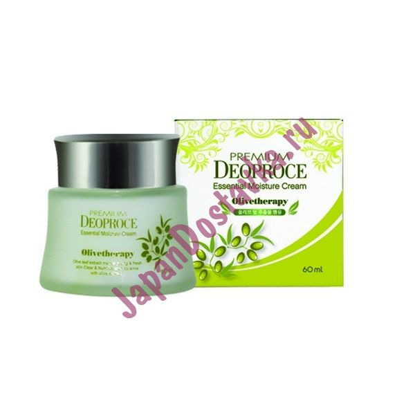 Крем увлажняющий с маслом оливы Premium Olivetherapy Essential Moisture Cream, DEOPROCE   60 мл