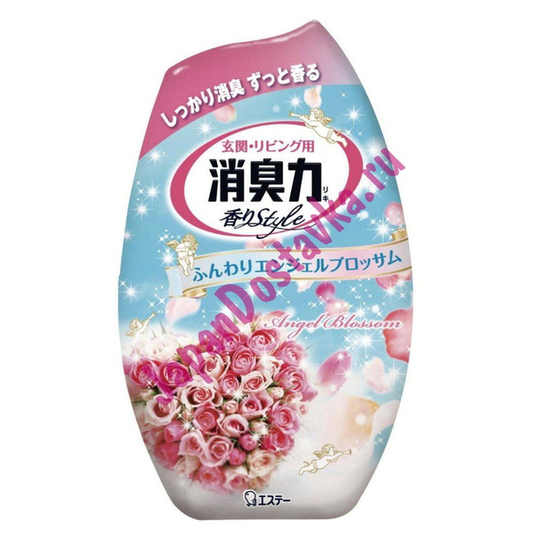 Жидкий дезодорант-ароматизатор для комнат (с ароматом розовых цветов) Shoushuuriki, ST 400 мл