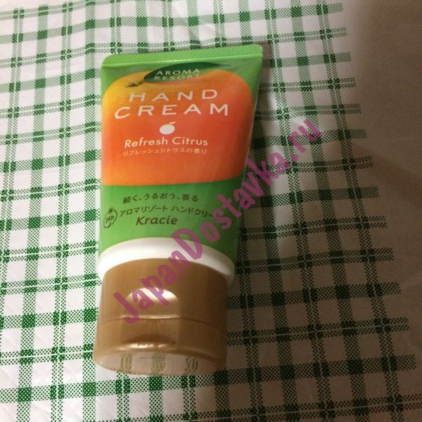 Крем для рук Aroma Resort (аромат цитруса), KRACIE 70 г