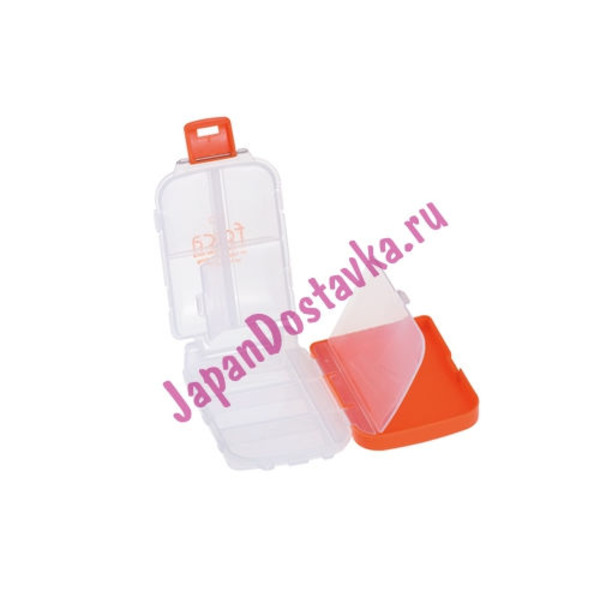 Мультикоробочка для таблеток и мелочей Folca, YAMADAKAGAKU (оранжевая)
